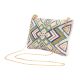Multicolor Handcrafted Beaded Cotton Sling  Type Of Bag For Women 